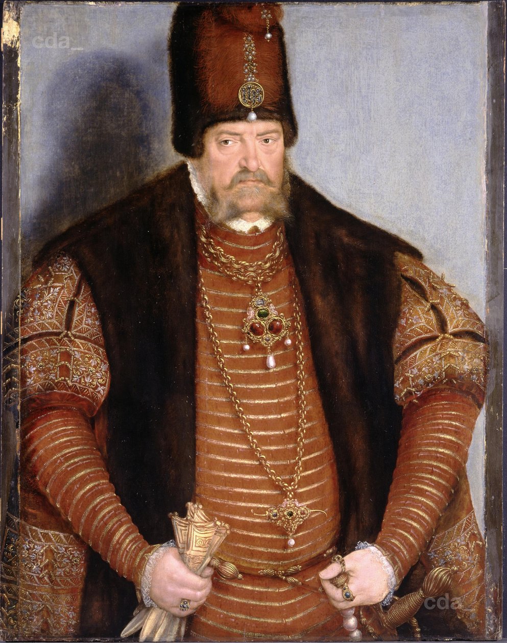 Portrait du prince-électeur Joachim II de Brandebourg - Lucas Cranach the Younger