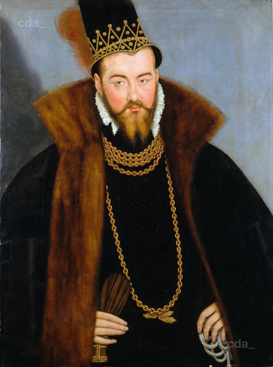 Portrait du margrave Georg Friedrich von Brandenburg-Ansbach-Bayreuth - Lucas Cranach the Younger