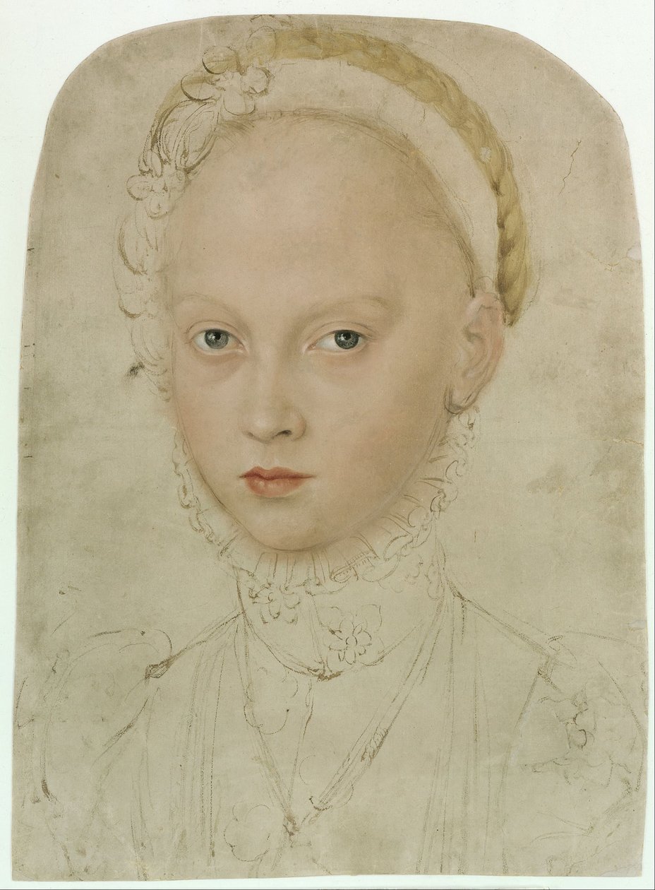 Portrait de la princesse Elisabeth de Saxe - Lucas Cranach the Younger