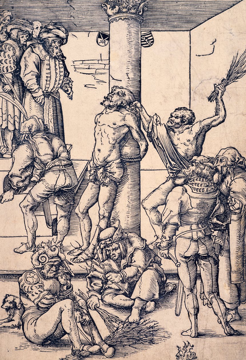 Passion du Christ : la flagellation - Lucas the Elder Cranach
