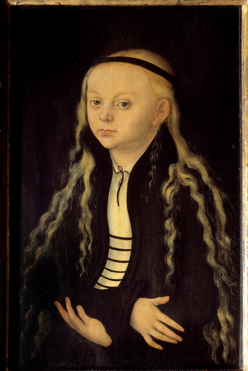 Portrait de Magdalena Luther - Lucas the Elder Cranach