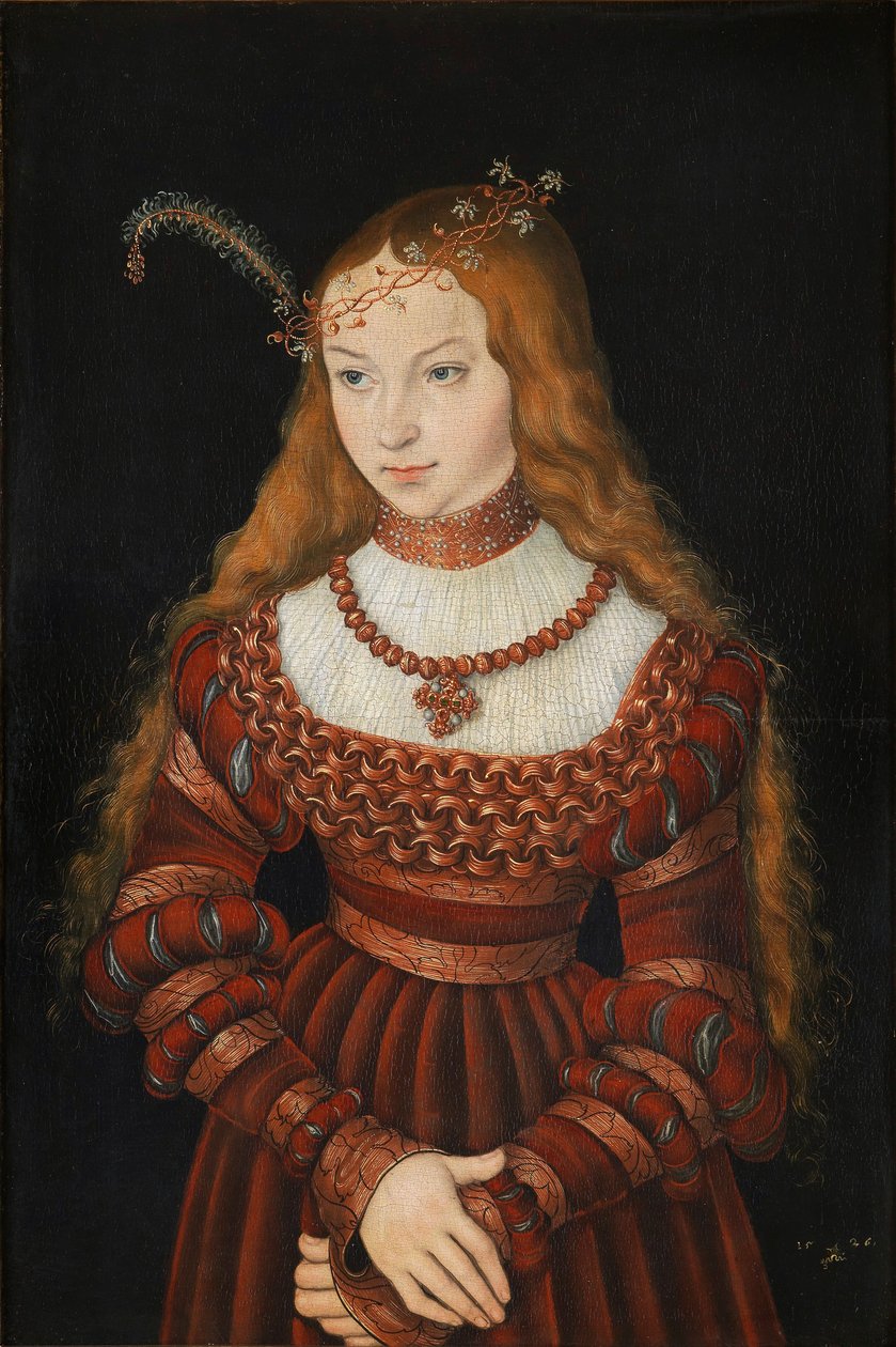 Sibylle de Clèves - Lucas the Elder Cranach
