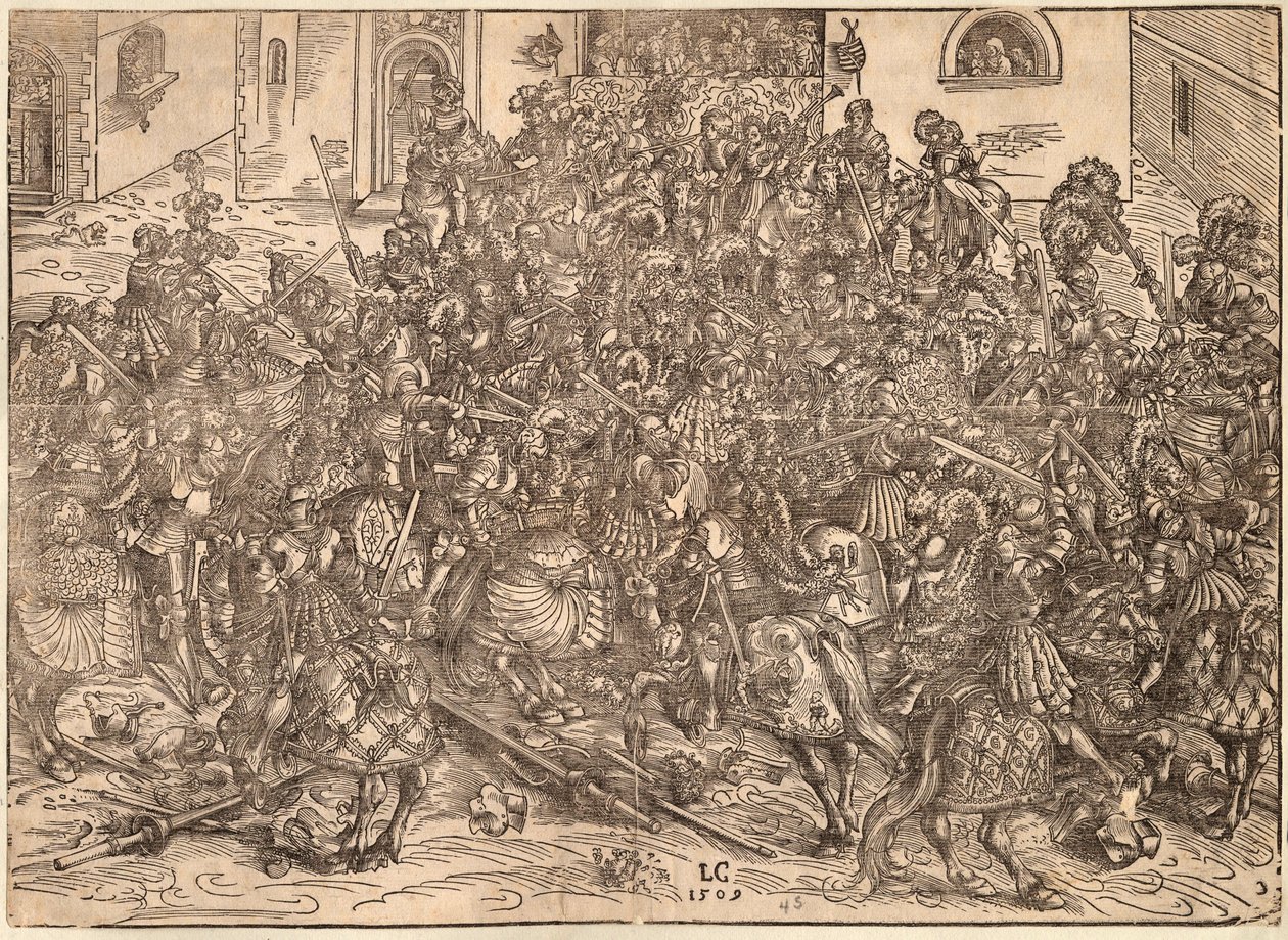 Tournoi - Lucas the Elder Cranach