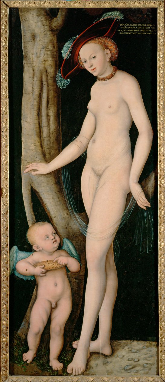 Vénus et Amour - Lucas the Elder Cranach