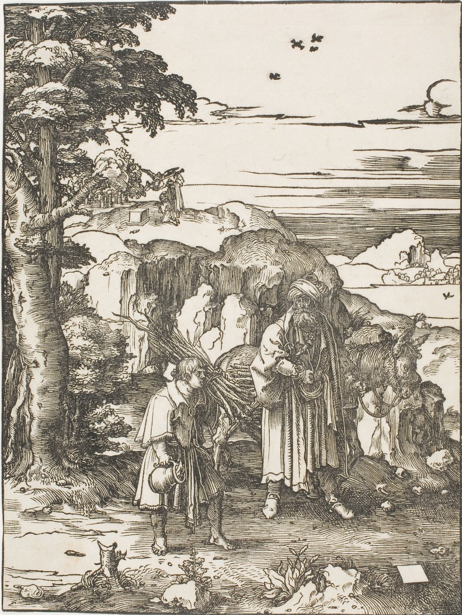 Abraham et Isaac - Lucas van Leyden