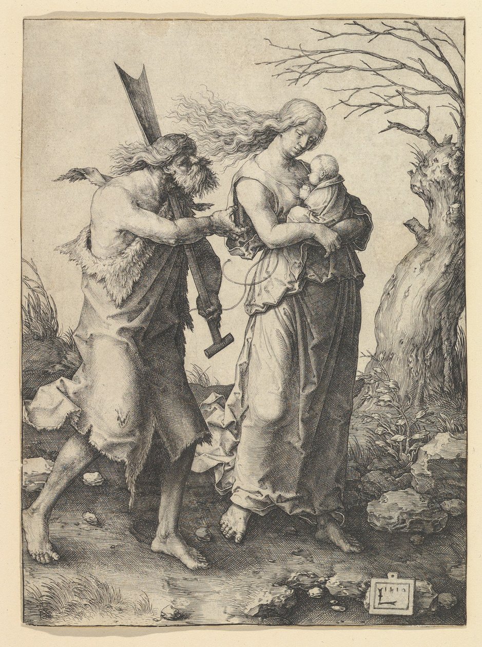 Adam et Ève après l