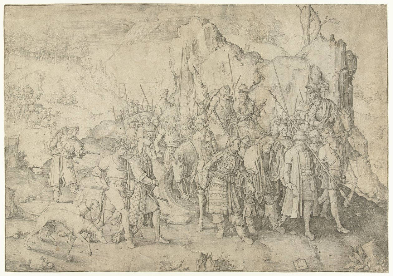 La conversion de Paul - Lucas van Leyden