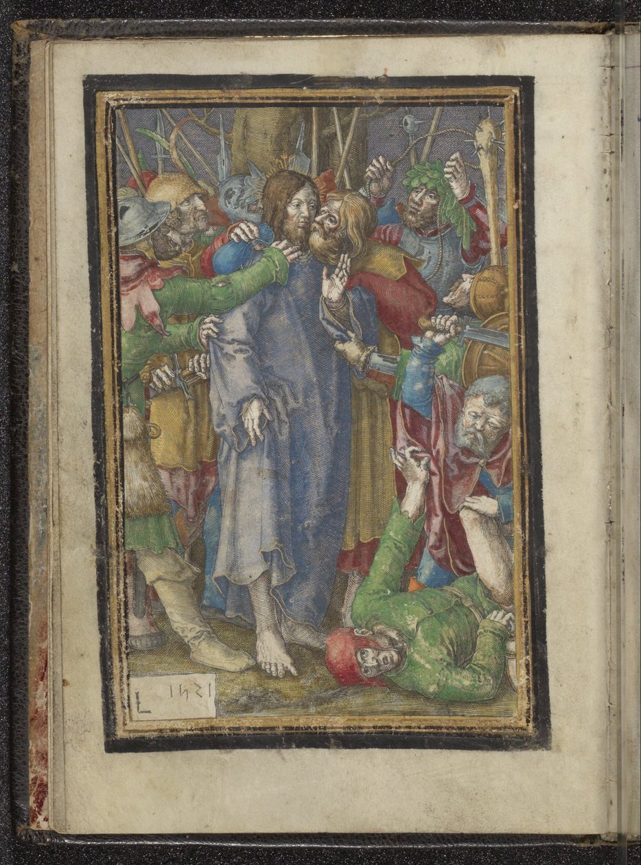 Arrestation du Christ (série La Passion du Christ) - Lucas van Leyden