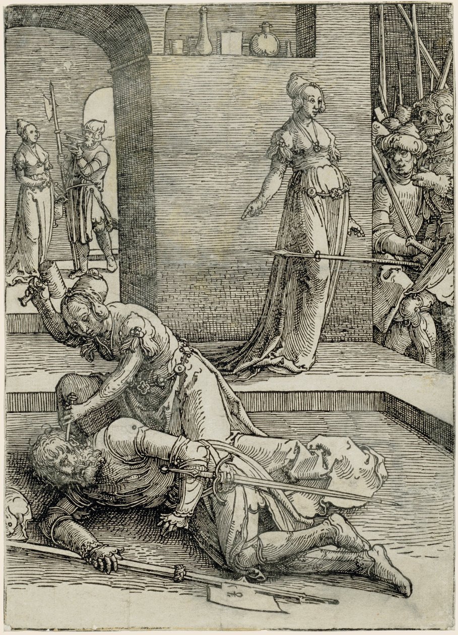 Jaël tue Sisera - Lucas van Leyden