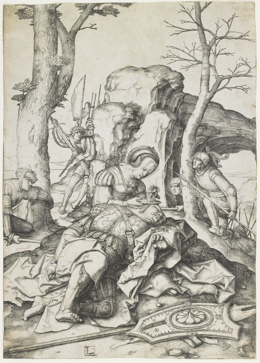 Samson et Dalila, vers 1508 - Lucas van Leyden