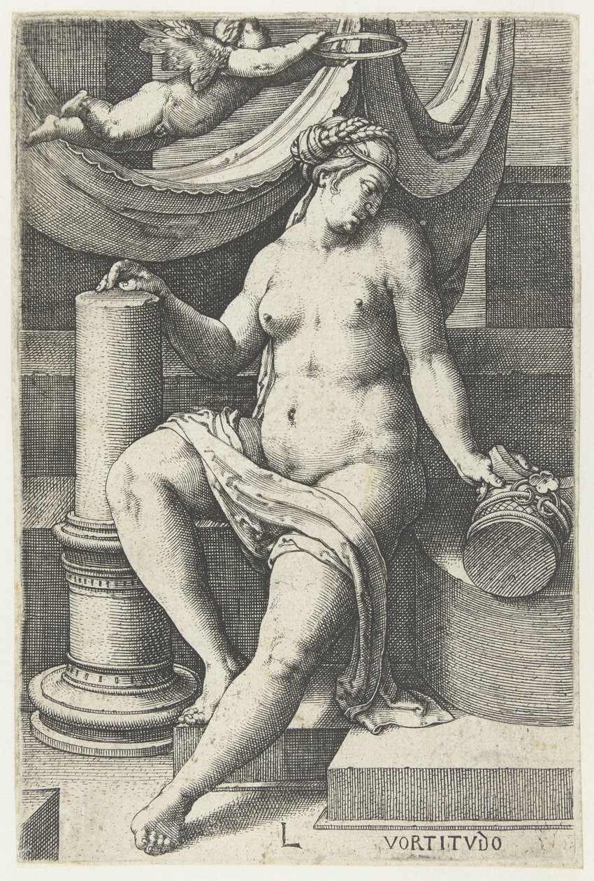 Force (Les sept vertus) - Lucas van Leyden