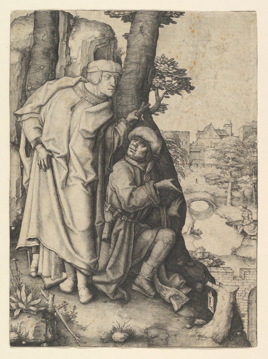 Suzanne et les deux vieillards - Lucas van Leyden