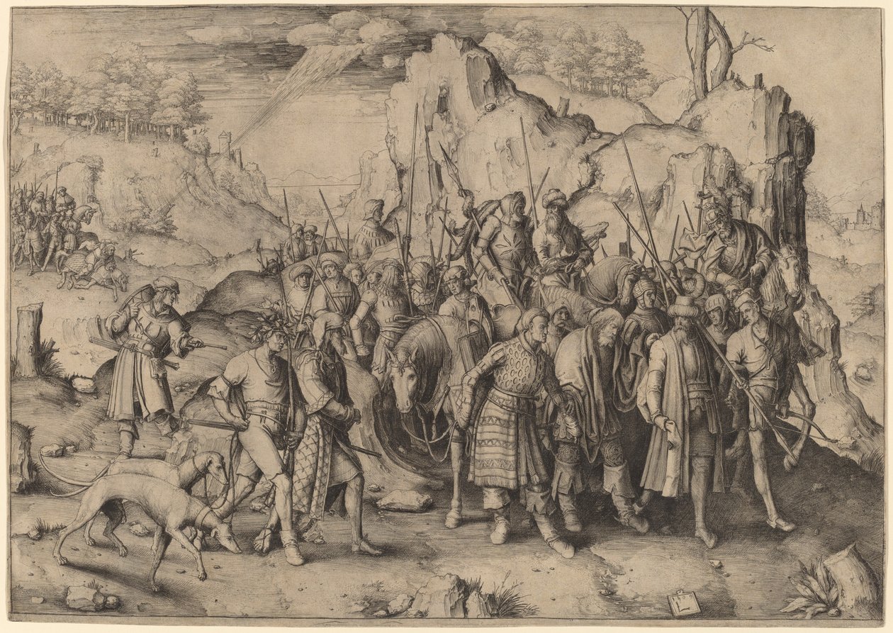 La Conversion de Saint Paul - Lucas van Leyden
