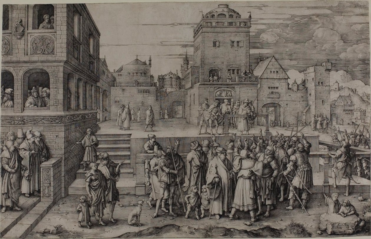 Le grand Ecce Homo - Lucas van Leyden