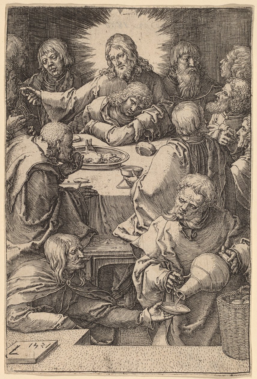 La Cène - Lucas van Leyden