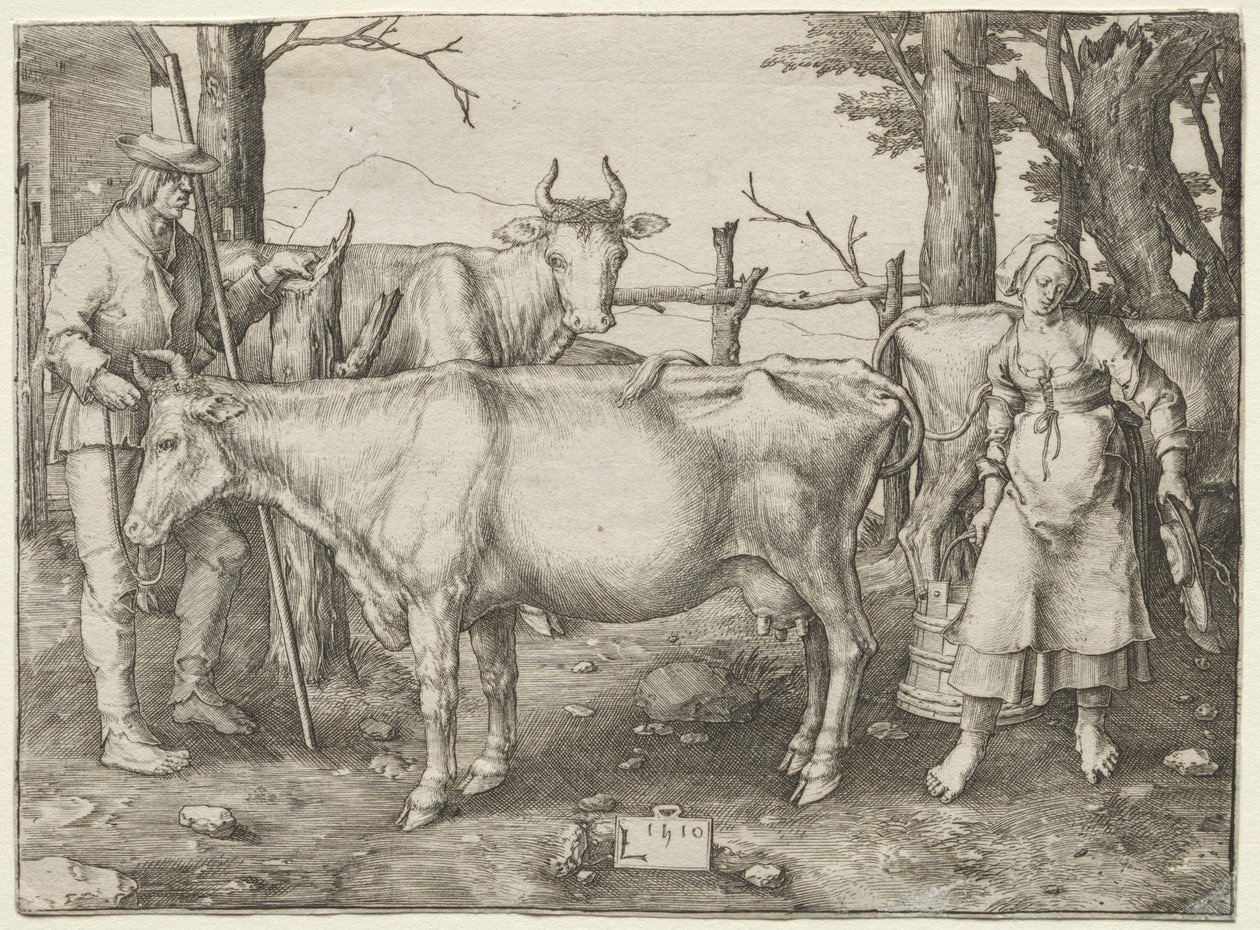 La Laitière - Lucas van Leyden