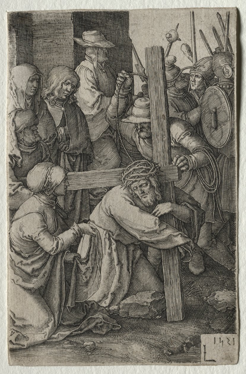 La Passion : Le Christ portant la croix - Lucas van Leyden