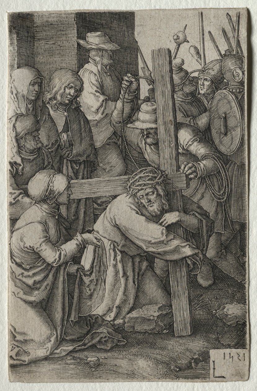La Passion : Christ portant la croix - Lucas van Leyden