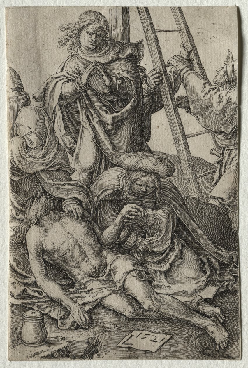 La Passion : La Descente de Croix - Lucas van Leyden