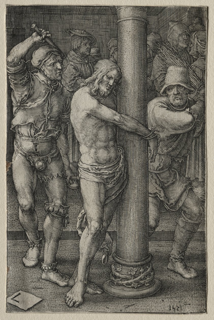 La Passion : La Flagellation - Lucas van Leyden