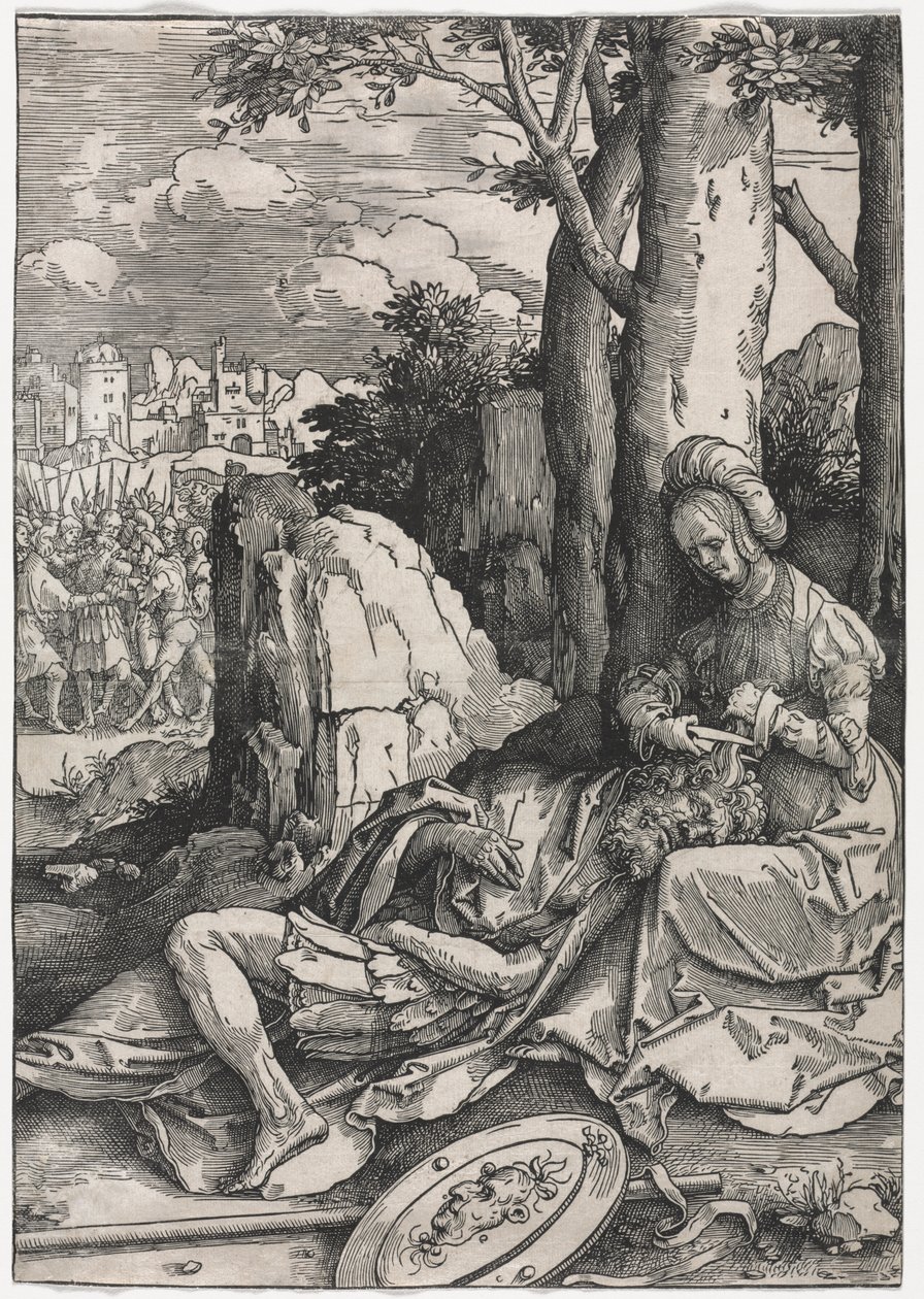 La puissance des femmes : Samson et Dalila - Lucas van Leyden