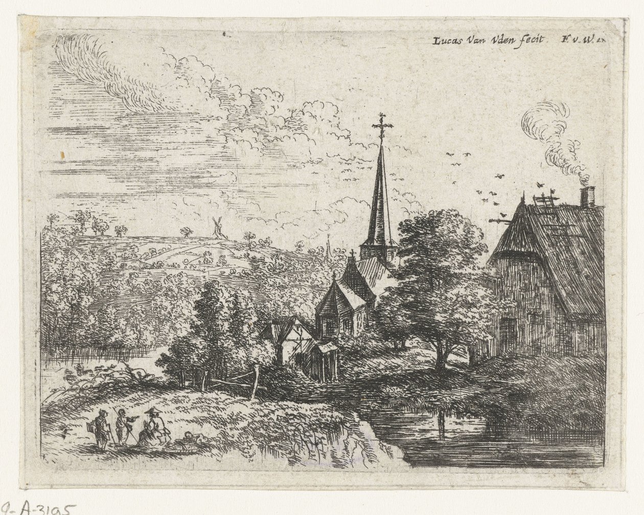 Village situé au bord d