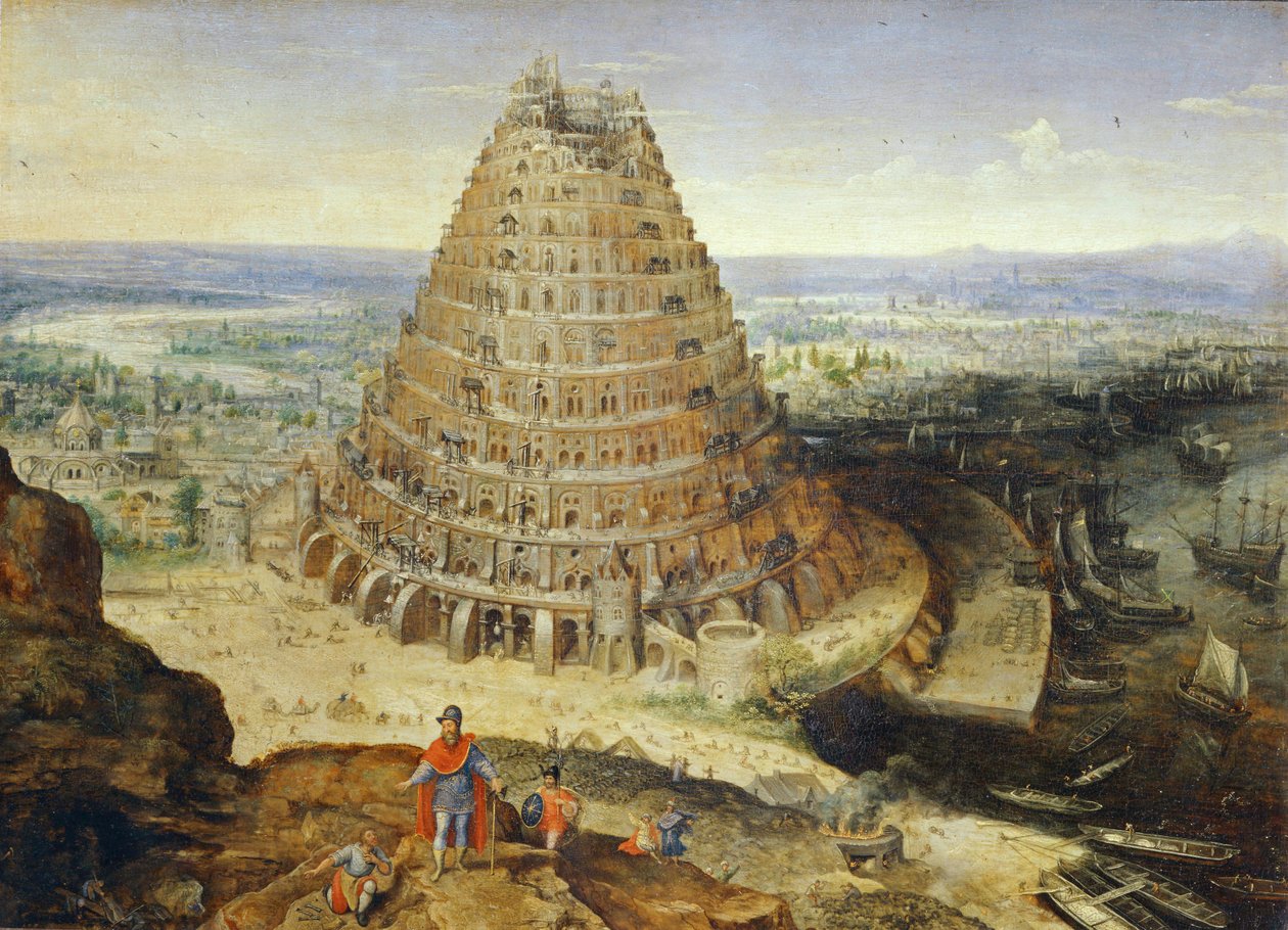 La tour de Babel ... - Lucas van Valckenborch