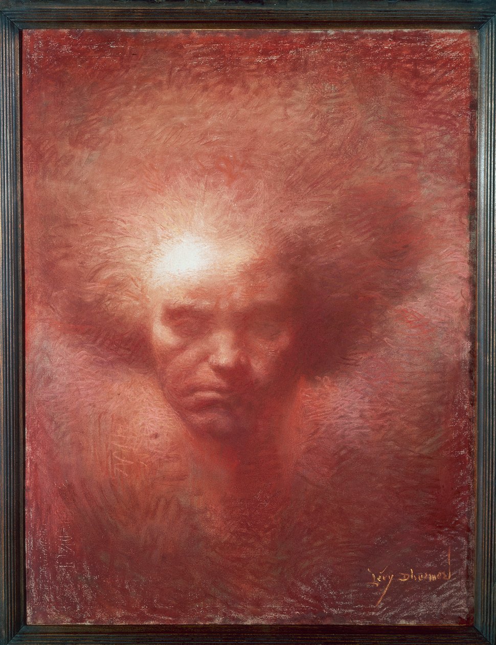 Portrait du compositeur allemand Ludwig van Beethoven - Lucien Levy Dhurmer