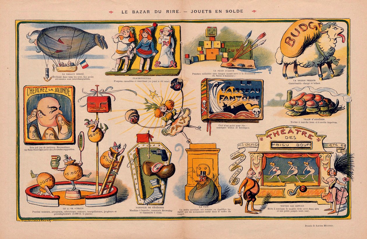 Le Rire, Satirique en Couleurs - Lucien Metivet