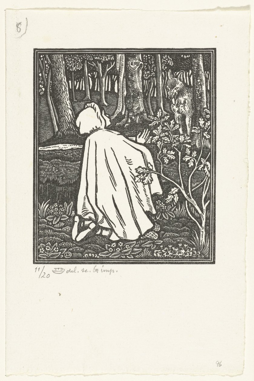 Le Petit Chaperon Rouge - Lucien Pissarro