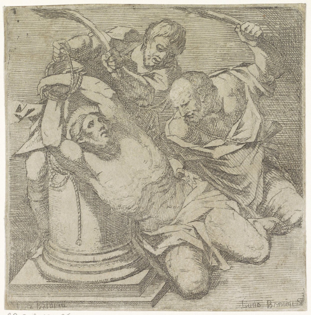 Flagellation du Christ - Lucio Bononi