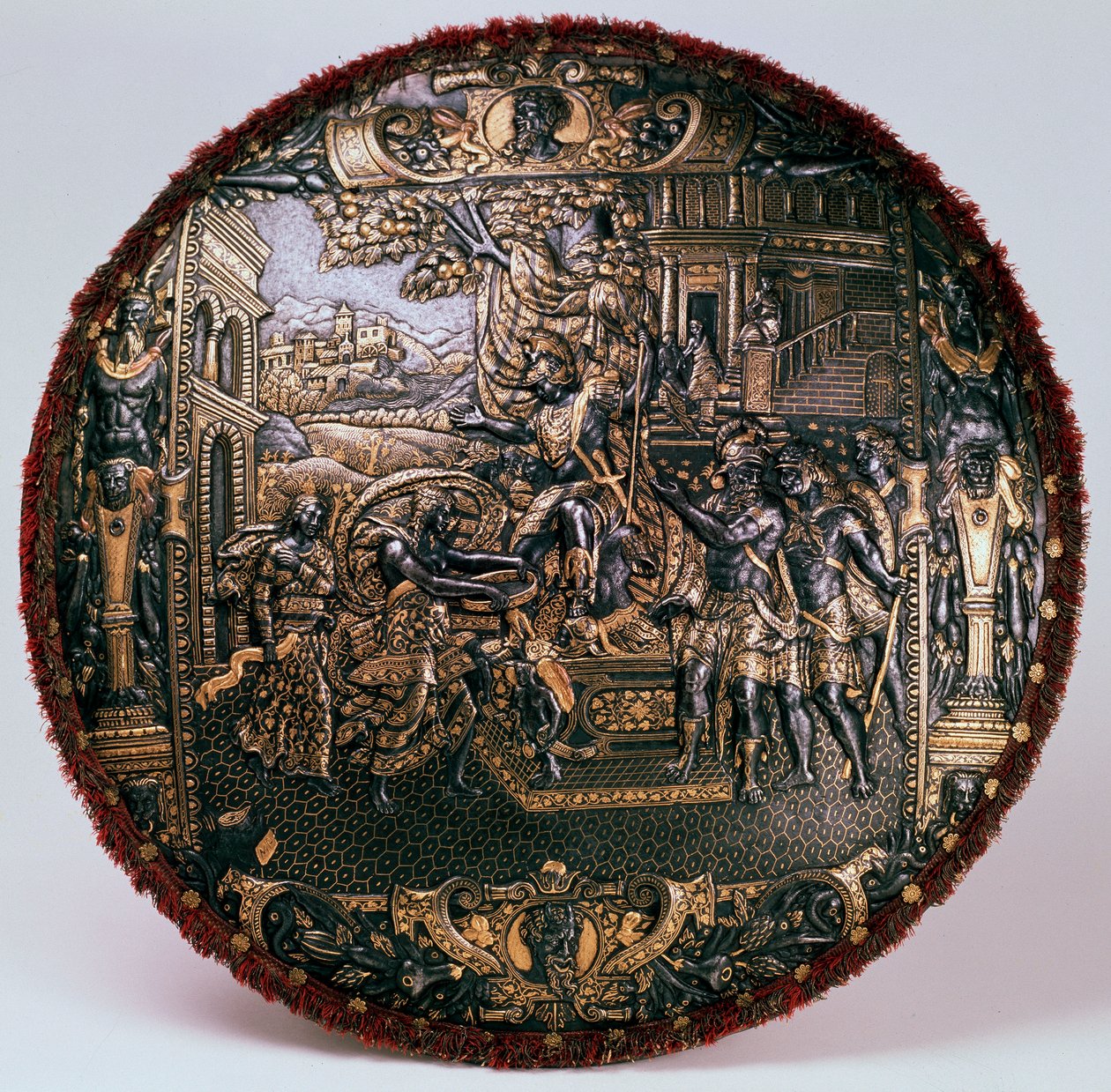 Bouclier de parade, vers 1580 - Lucio Piccinino