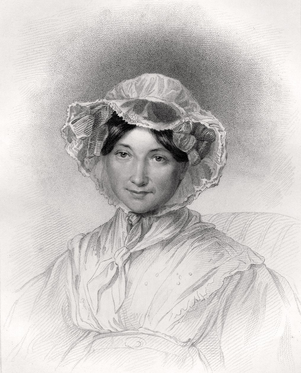 Frances Trollope, gravé par W. Holl, de 