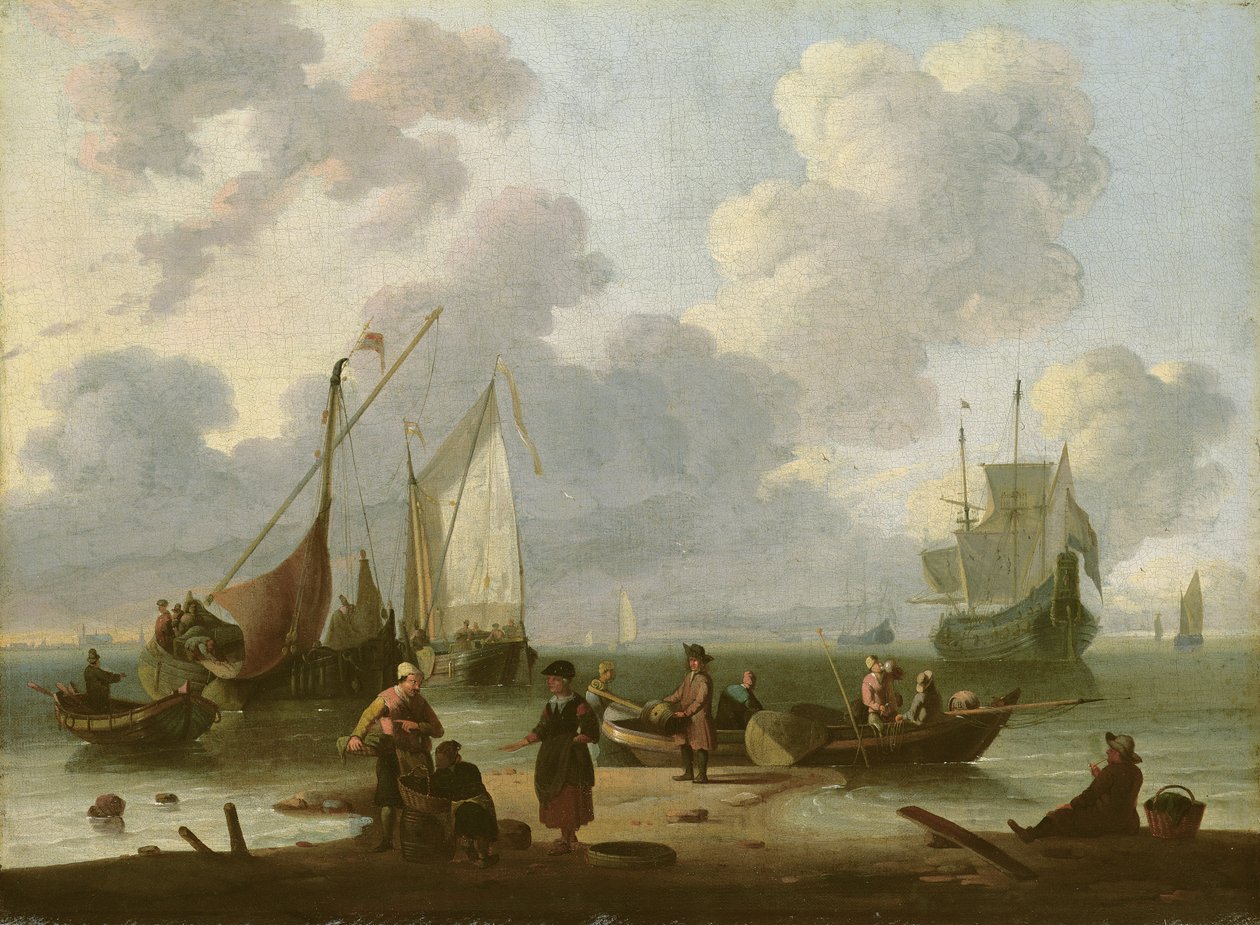 Paysage marin - Ludolf Backhuysen
