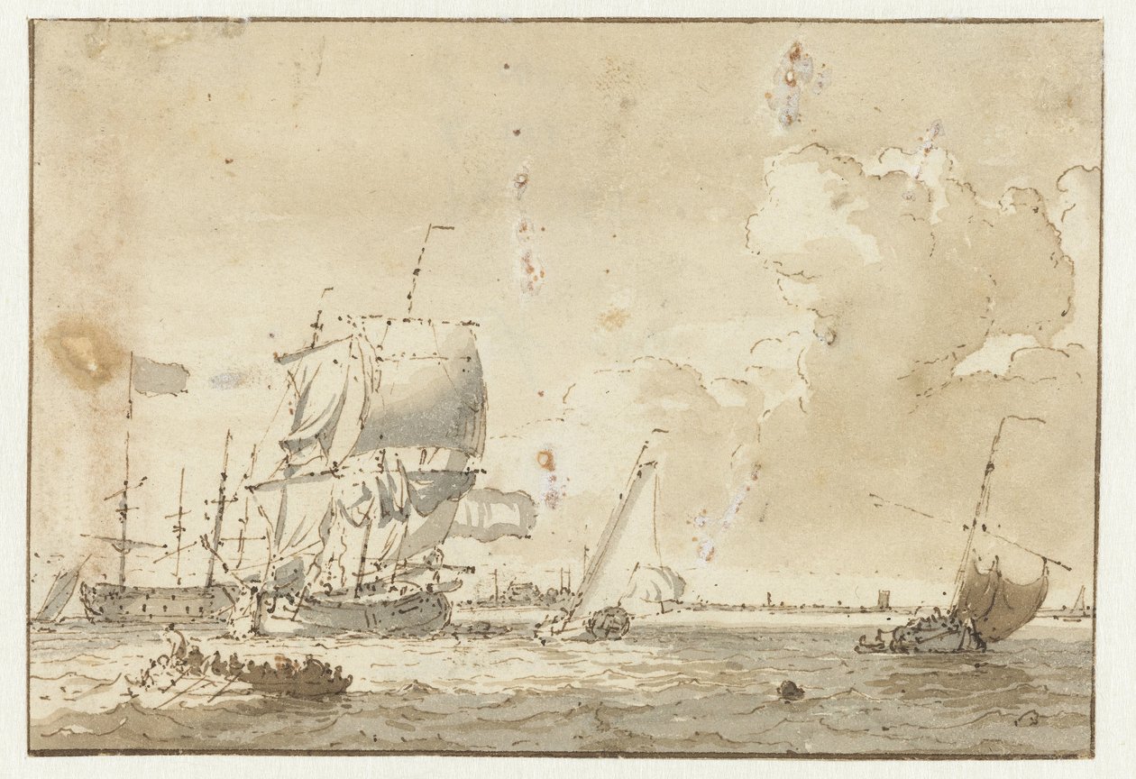 Navires sur l