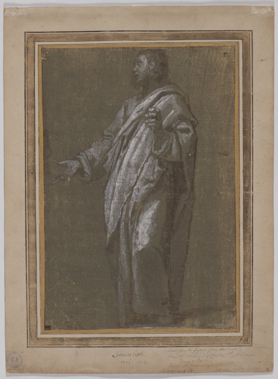 Figure masculine debout - Ludovico Cardi Cigoli
