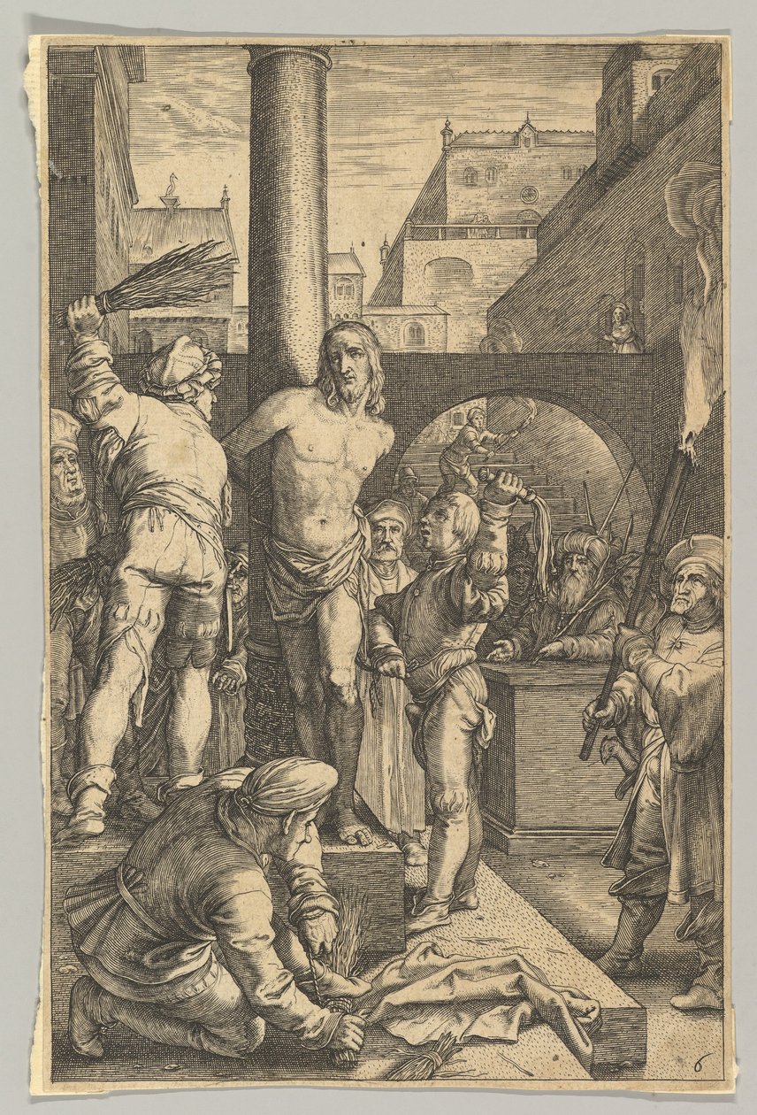 La flagellation, de La Passion du Christ, vers 1623 - Ludovicus Siceram