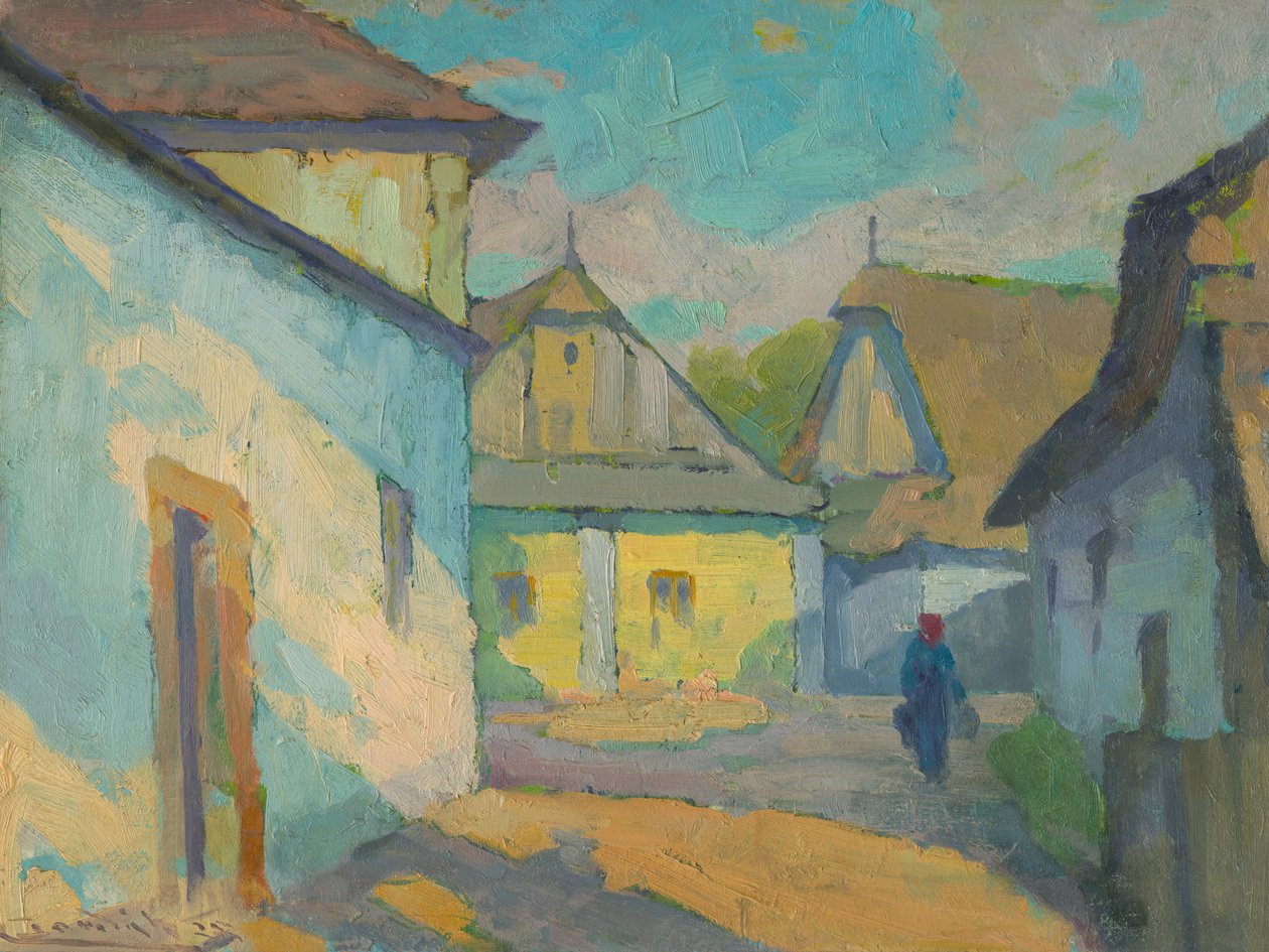 Village slovaque oriental - Ludovit Cordak