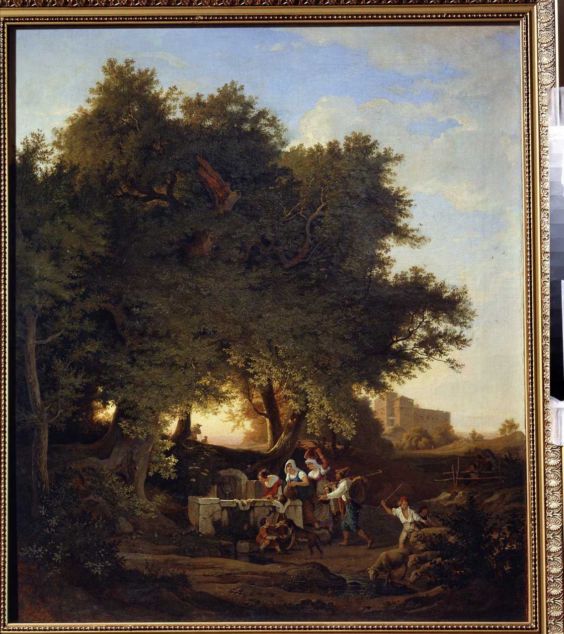 Au puits - Ludwig Adrian Richter