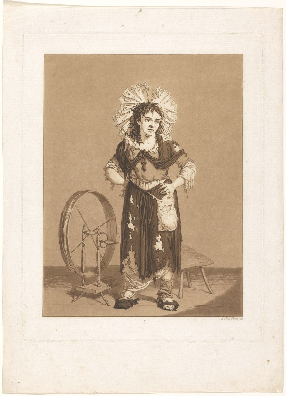 Enfant mendiant - Ludwig Buchhorn