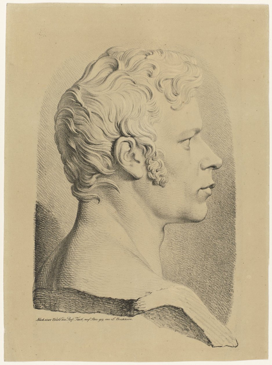 Buste de Karl Friedrich Schinkel - Ludwig Buchhorn