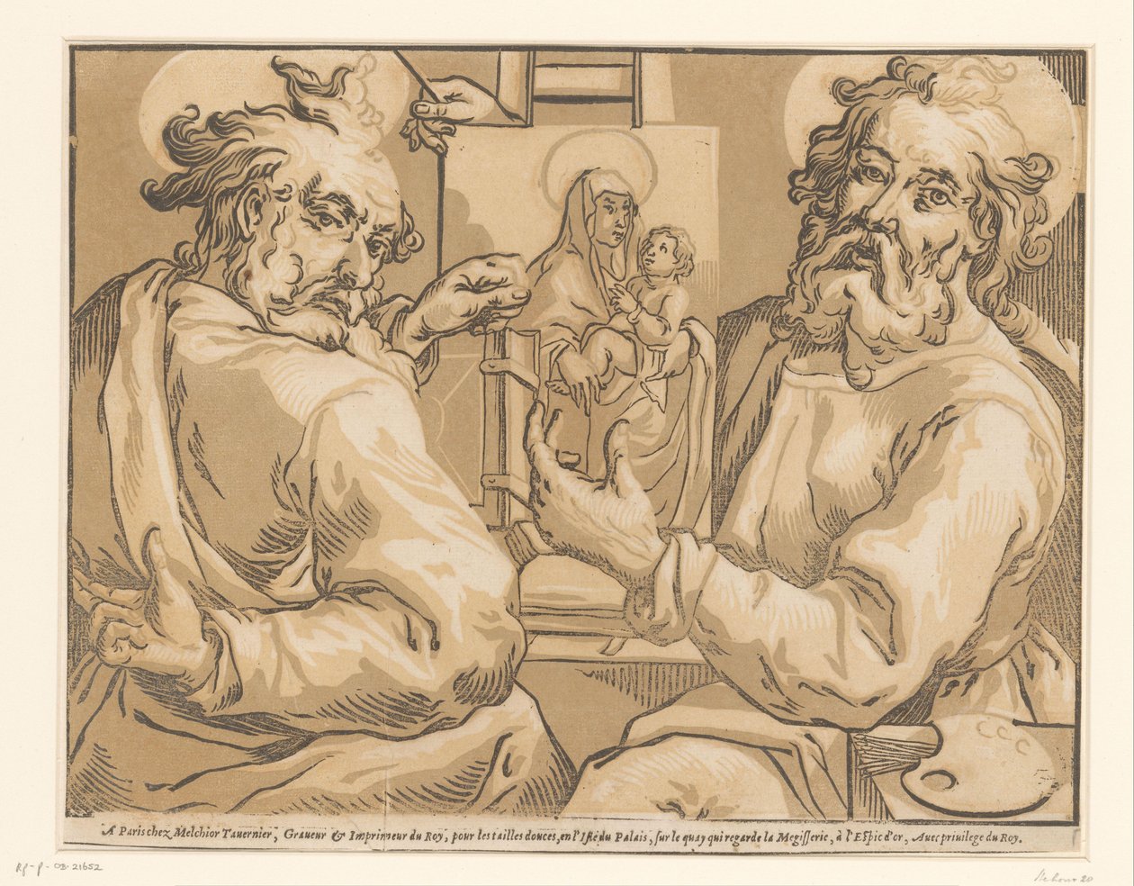 Évangélistes Marc et Luc - Ludwig Businck