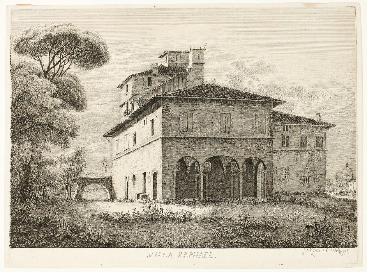 Villa Raphaël, Rome - Ludwig Emil Grimm