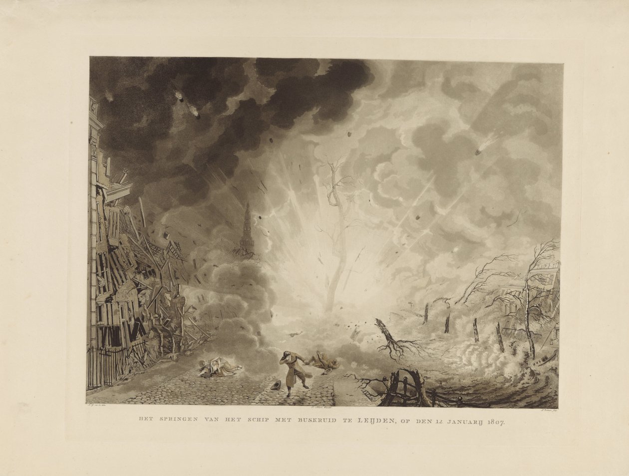 Catastrophe de Leiden, 1807 - Ludwig Gottlieb Portman