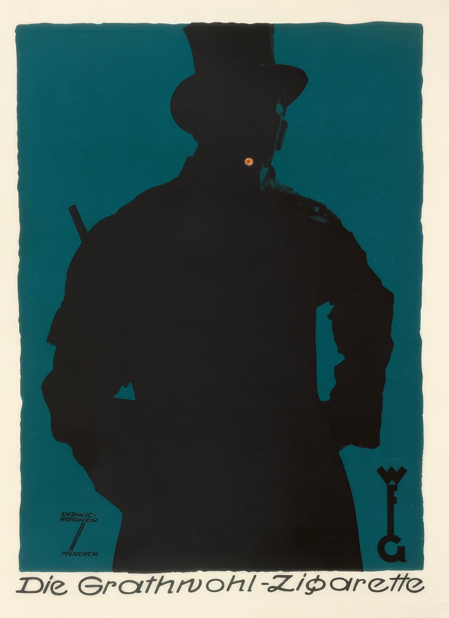 La cigarette Grathwohl - Ludwig Hohlwein