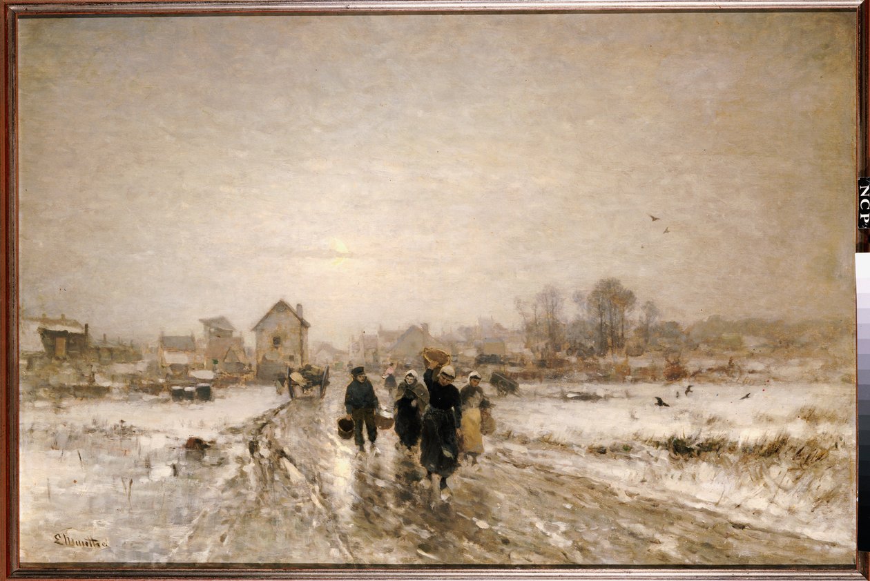Retour du marché - Ludwig Munthe