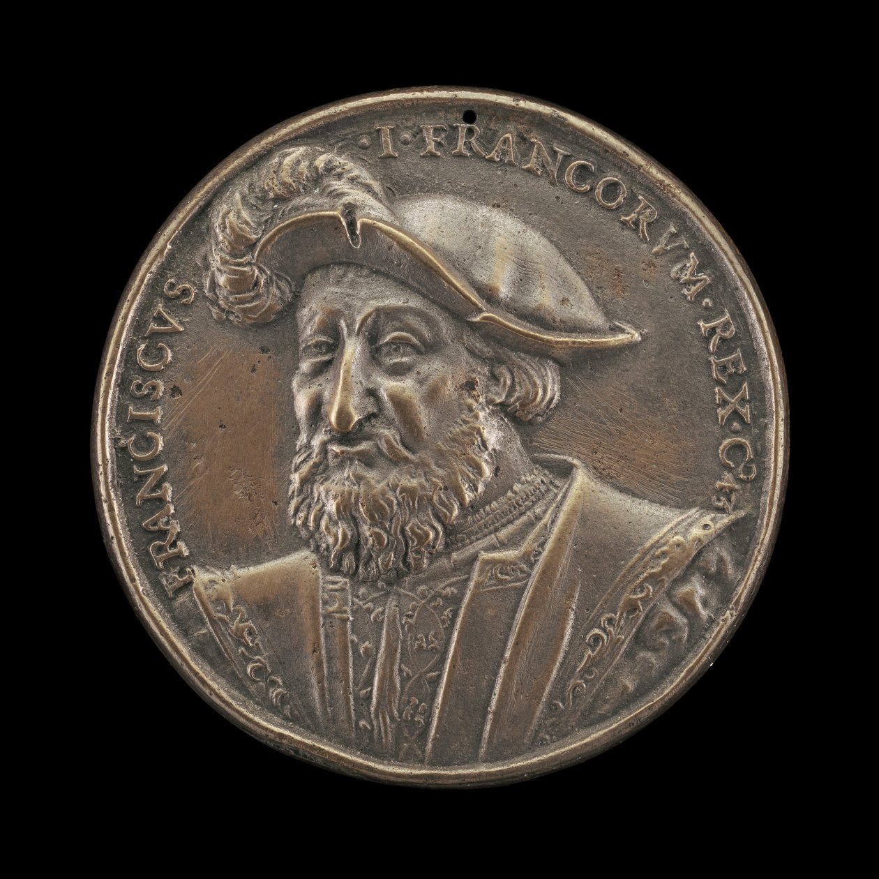 François Ier, 1494-1547, Roi de France 1515 [avers], 1537 - Ludwig Neufahrer
