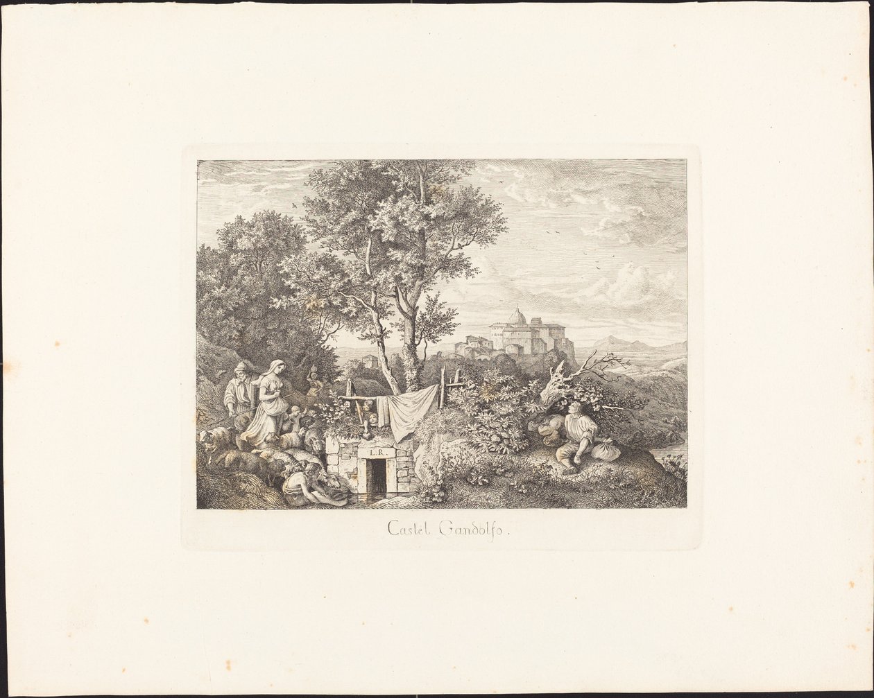 Castel Gandolfo - Ludwig Richter
