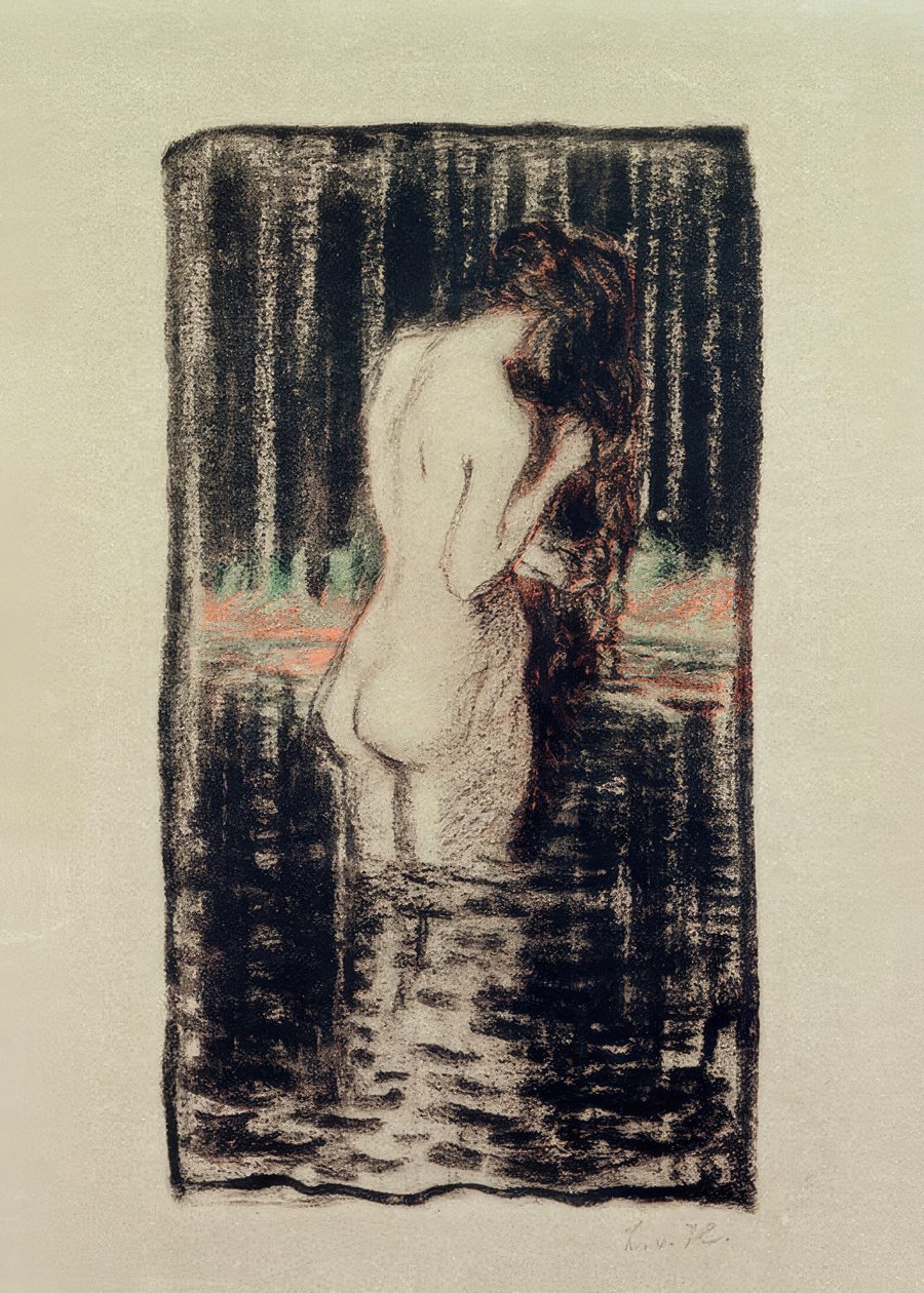 Baigneuse - Ludwig von Hofmann