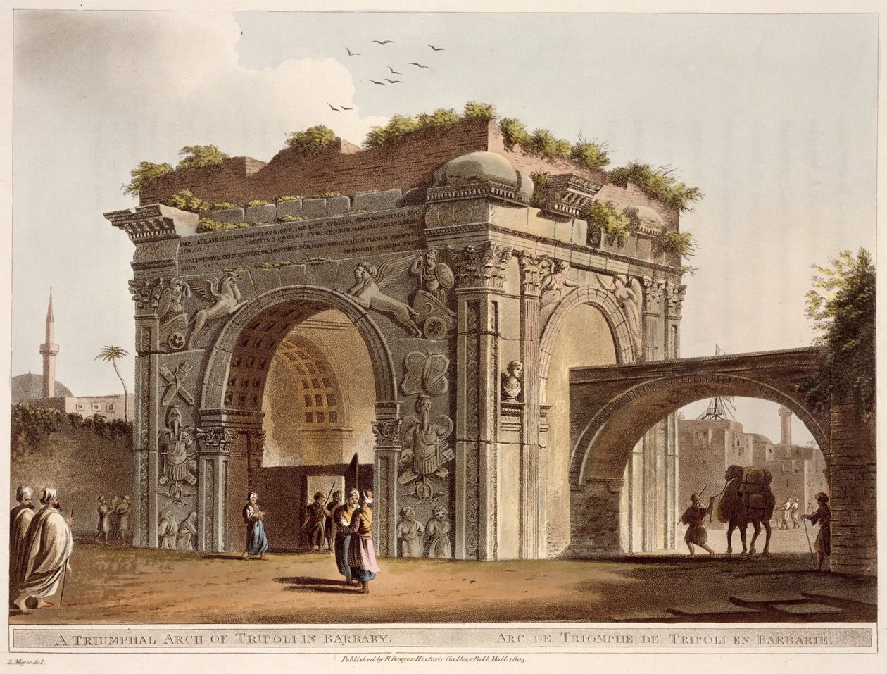 Un arc de triomphe de Tripoli en Barbarie, planche 24 de 